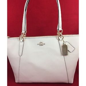 New Coach F57526 AVA Leather Tote Handbag Purse